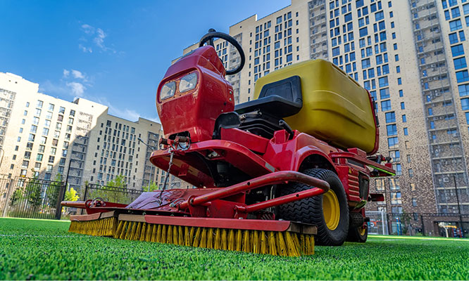 Residential Grass Cleaning